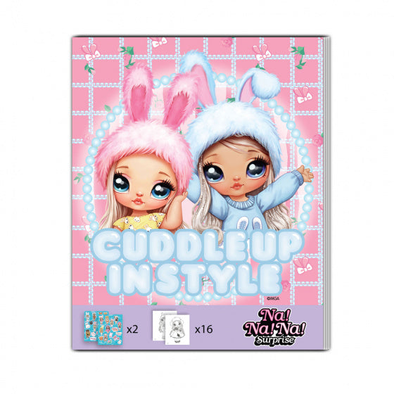 sticker- en kleurboek Na!Na!Na! Suprise roze