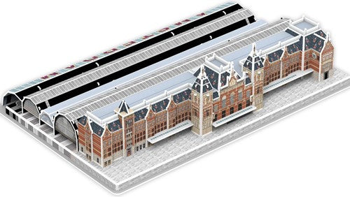 3D-puzzel Centraal Station Amserdam karton 81-delig
