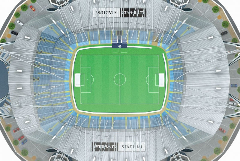 Puzzel Manchester City - Etihad Stadium 139 stukjes - 3D Puzzel