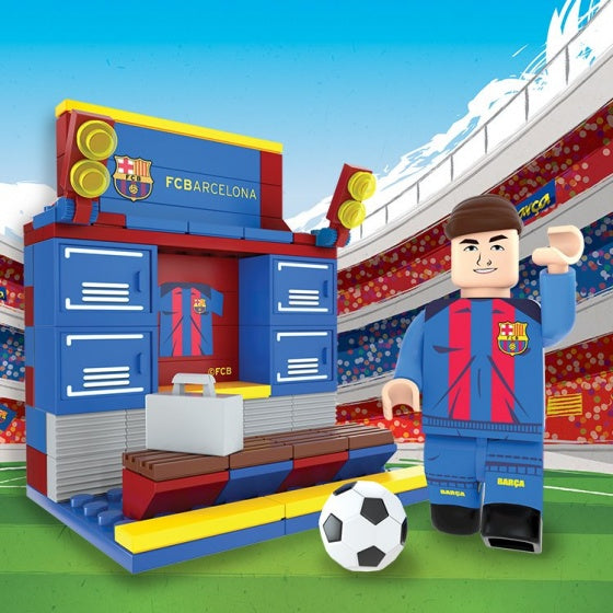 FC Barcelona Kleedkamer Bouwset 89-delig