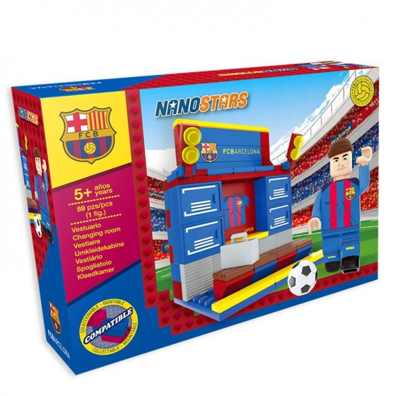 FC Barcelona Kleedkamer Bouwset 89-delig