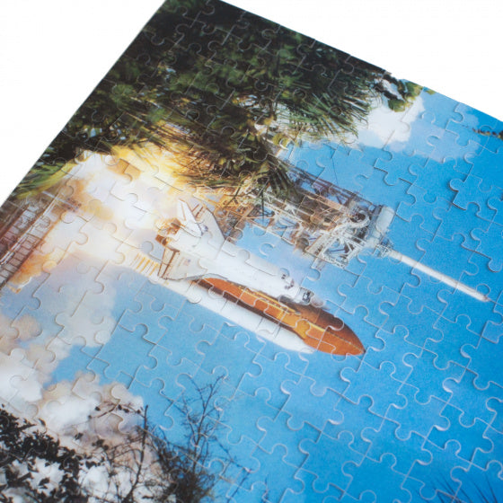 3D-puzzel Lenticular 48,3 x 33 cm karton blauw 300-delig