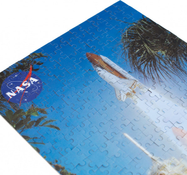 3D-puzzel Lenticular 48,3 x 33 cm karton blauw 300-delig