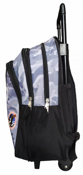 trolley rugzak 18 liter softcase grijs