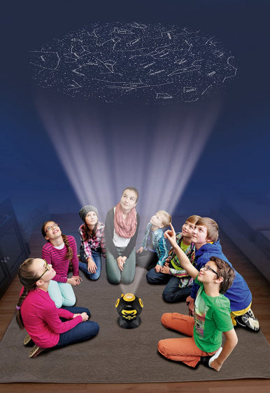 astro-planetarium junior 16 cm zwart/geel