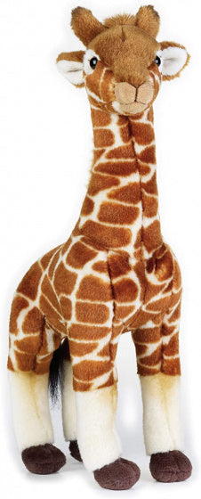 knuffel giraffe junior 35 cm pluche bruin