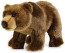 knuffel grizzlybeer 30 cm pluche bruin