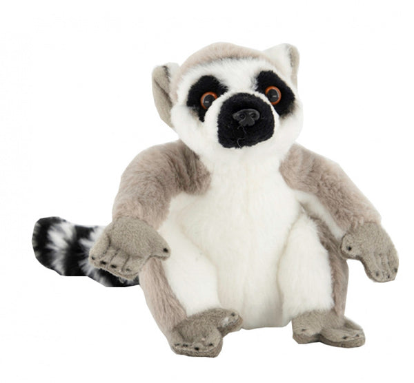 knuffelmaki Tropisch Bos pluche grijs