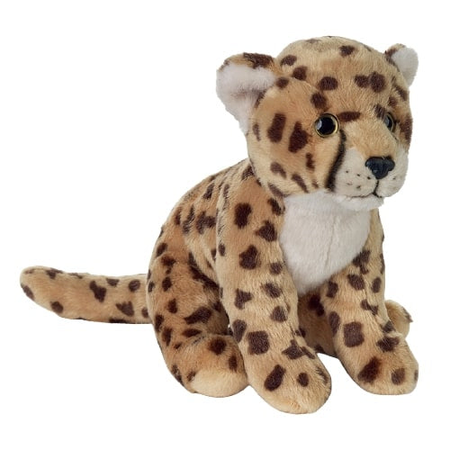 knuffelcheetah junior 24 cm pluche bruin