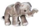 knuffeldier olifant junior 25 cm pluche grijs