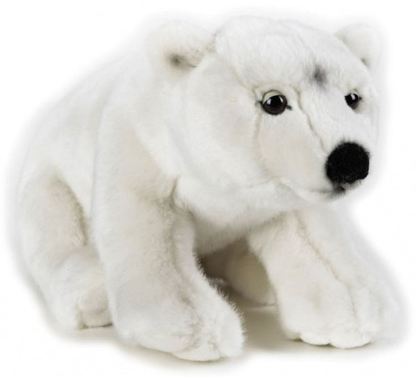 knuffelijsbeer junior 35 cm pluche wit
