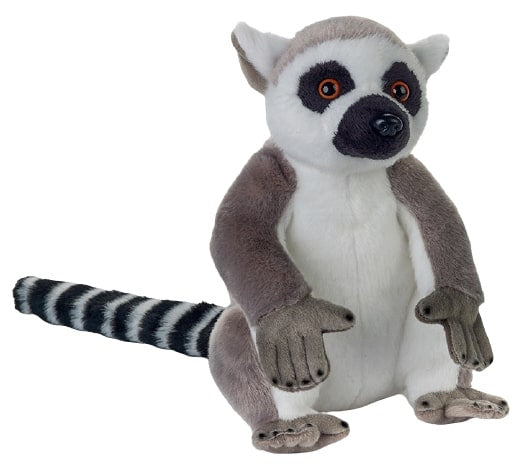 knuffellemuur junior 24 cm pluche grijs