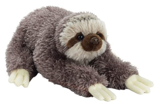 knuffelluiaard junior 28 cm pluche grijs
