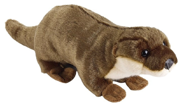 knuffelotter junior 47 cm pluche bruin