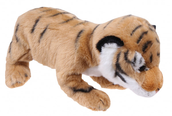 knuffeltijger Wild Pups 26 cm pluche bruin