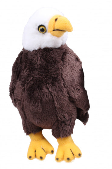 knuffelzeearend junior 17 cm pluche bruin