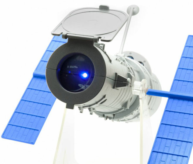 ruimteprojector junior 21 cm blauw/zilver 4-delig