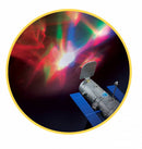 ruimteprojector junior 21 cm blauw/zilver 4-delig