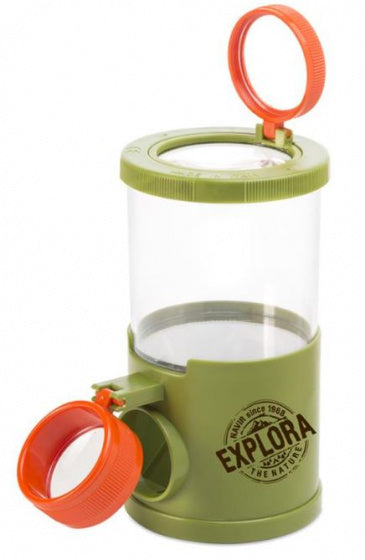 insectenpot 3-Way Explora 8,5 x 13,5 cm groen