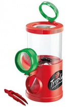 insectenpot junior 13 cm transparant/rood 2-delig
