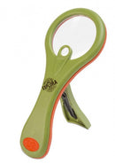 vergrootglas Explora junior 15 x 6 cm groen/oranje