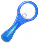 vergrootglas junior 19 x 8 x 2,5 cm blauw