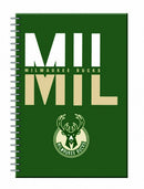 notitieboek B5 Spiral 70 pagina's 25 x 17 cm papier groen