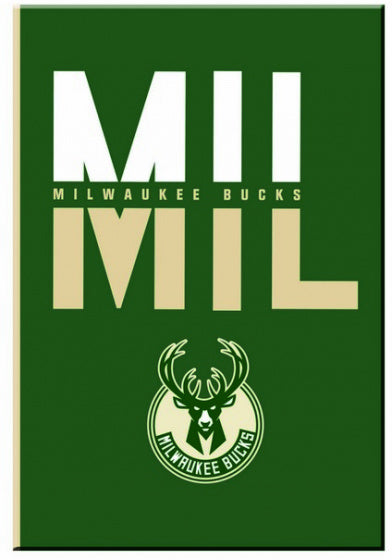 notitieboek Milwaukee Bucks 25 x 17 cm B5 karton/papier