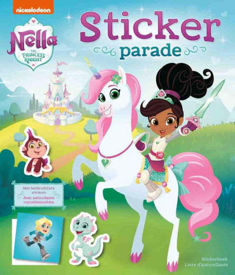 Nella de Princess Knight sticker parade