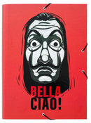 elastomap A4 karton rood/zwart