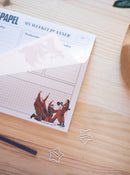 weekplanner A4 papier wit 54 vellen