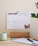 weekplanner A4 papier wit 54 vellen