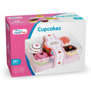 cupcake assortiment junior 13,5 cm hout 7-delig