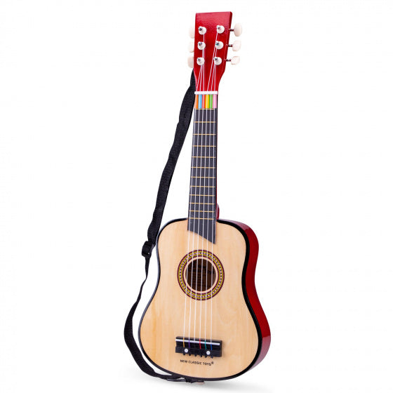 gitaar De Luxe junior 64 cm hout naturel 4-delig