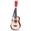 gitaar 60 cm junior hout naturel 4-delig