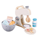 mixerset junior 20,8 x 18,2 cm hout bruin 7-delig