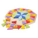 octagon puzzel junior 29,5 cm hout 73-delig