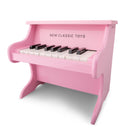 piano 18 toetsen junior 32,5 cm hout roze
