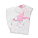poppenbeddengoed junior 40 x 30 cm textiel roze