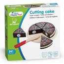 snijset chocoladetaart junior 16 cm hout 3-delig