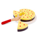 snijset slagroomtaart junior 16 cm hout 3-delig