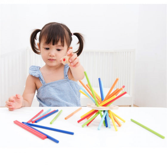 sticks spel 90 x 18 cm hout 30-delig