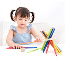 sticks spel 90 x 18 cm hout 30-delig