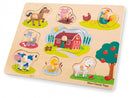 vormenpuzzel boerderij junior hout 9-delig