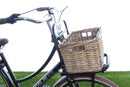fietmand Brisbane 23 liter 39 x 27 cm rotan grijs