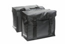 Dubbele fietstas New Looxs Bisonyl 46 liter 39 x 18 x 33 cm (x2) - dull black