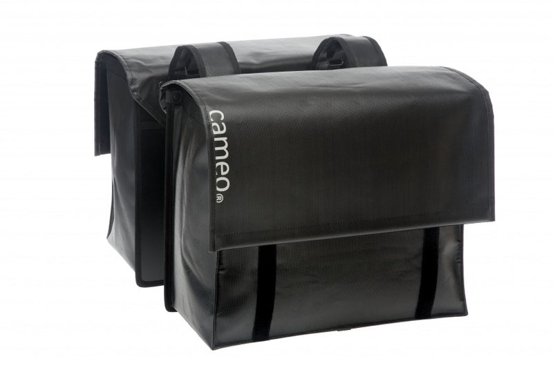 Dubbele tas New Looxs Cameo Bisonyl 46 liter 39 x 33 x 18cm (x2) - zwart