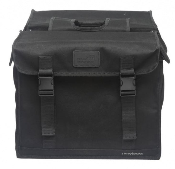 dubbele fietstas Canvas Camping 66 liter zwart – 031.410