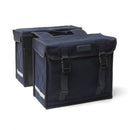 Dubbele fietstas New Looxs Canvas de Luxe 46 liter 39 x 33 x 18 cm (2x)  - zwart