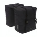 dubbele fietstas Mondi Double Racktime 25 liter zwart